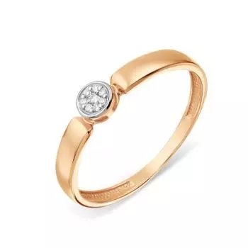 Кольцо с бриллиантами Линии Любви