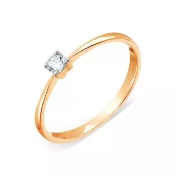 Кольцо с бриллиантами Линии Любви