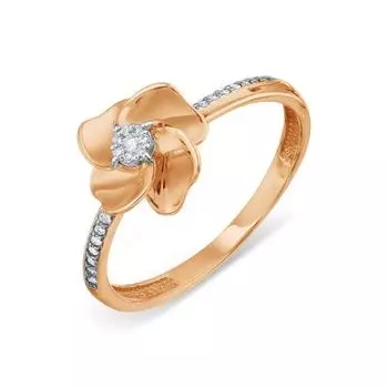 Кольцо с бриллиантами Линии Любви