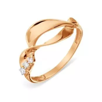 Кольцо с бриллиантами Линии Любви