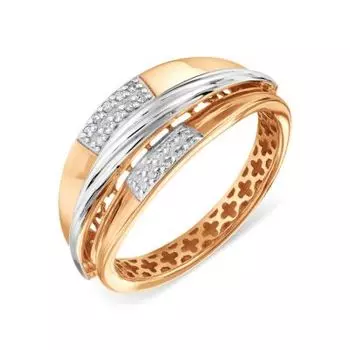 Кольцо с бриллиантами Линии Любви