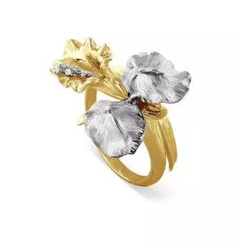 Кольцо с бриллиантами Линии Любви