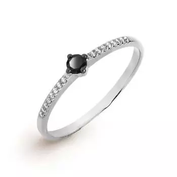 Кольцо с бриллиантами Линии Любви