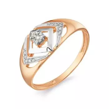 Кольцо с бриллиантами Линии Любви