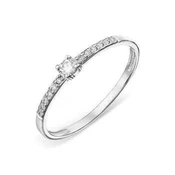 Кольцо с бриллиантами Линии Любви