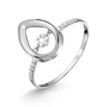 Кольцо с бриллиантами Линии Любви