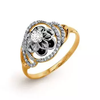 Кольцо с бриллиантами Линии Любви