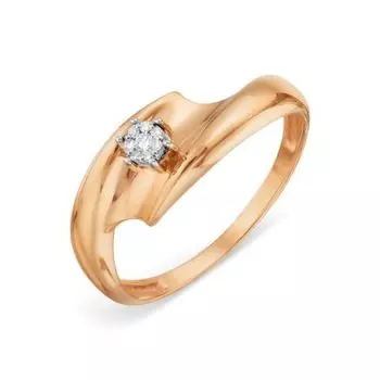 Кольцо с бриллиантами Линии Любви