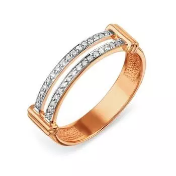 Кольцо с бриллиантами Линии Любви