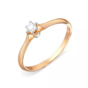 Кольцо с бриллиантами Линии Любви