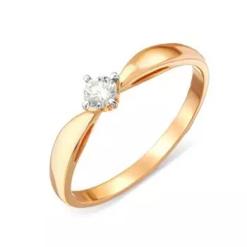 Кольцо с бриллиантами Линии Любви