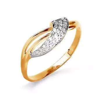 Кольцо с бриллиантами Линии Любви