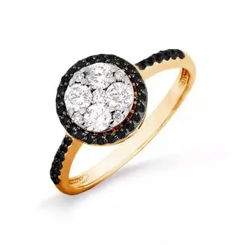 Кольцо с бриллиантами Линии Любви