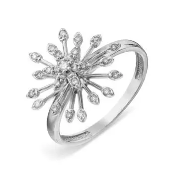 Кольцо с бриллиантами Линии Любви