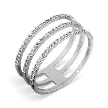 Кольцо с бриллиантами Линии Любви