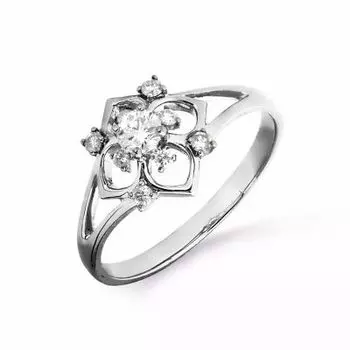 Кольцо с бриллиантами Линии Любви