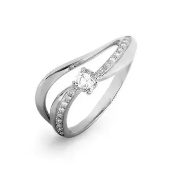 Кольцо с бриллиантами Линии Любви