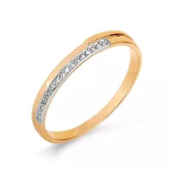 Кольцо с бриллиантами Линии Любви