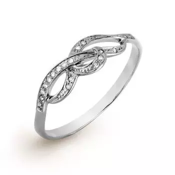 Кольцо с бриллиантами Линии Любви