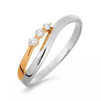 Кольцо с бриллиантами Линии Любви