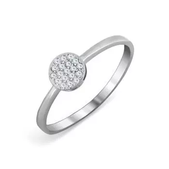 Кольцо с бриллиантами Линии Любви