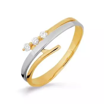 Кольцо с бриллиантами Линии Любви