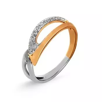 Кольцо с бриллиантами Линии Любви