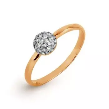 Кольцо с бриллиантами Линии Любви