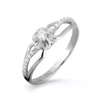 Кольцо с бриллиантами Линии Любви