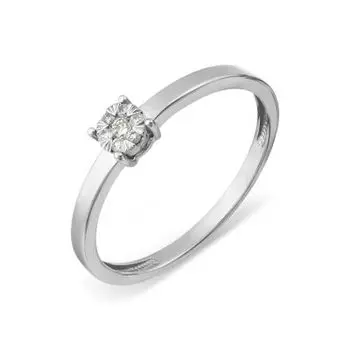 Кольцо с бриллиантами Линии Любви