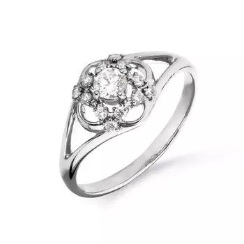 Кольцо с бриллиантами Линии Любви