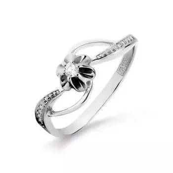 Кольцо с бриллиантами Линии Любви