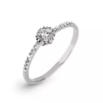 Кольцо с бриллиантами Линии Любви