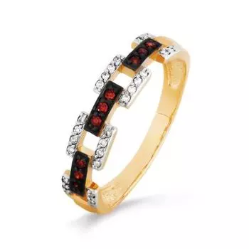 Кольцо с бриллиантами Линии Любви