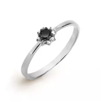 Кольцо с бриллиантами Линии Любви