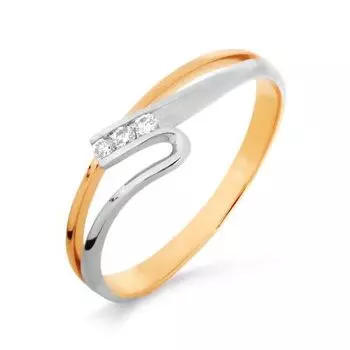 Кольцо с бриллиантами Линии Любви