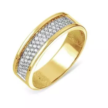 Кольцо с бриллиантами Линии Любви