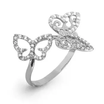 Кольцо с бриллиантами Линии Любви