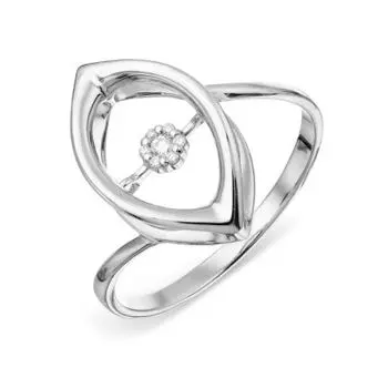 Кольцо с бриллиантами Линии Любви
