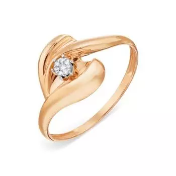 Кольцо с бриллиантами Линии Любви