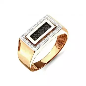 Кольцо с бриллиантами Линии Любви