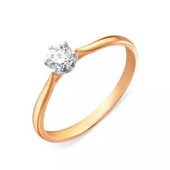 Кольцо с бриллиантами Линии Любви