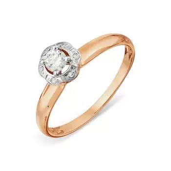 Кольцо с бриллиантами Линии Любви