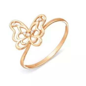 Кольцо с бриллиантами Линии Любви