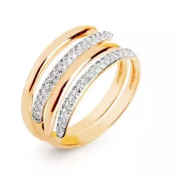 Кольцо с бриллиантами Линии Любви