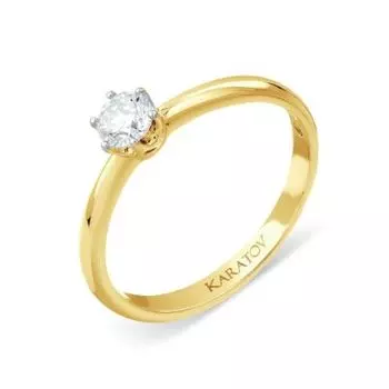 Кольцо с бриллиантами Линии Любви