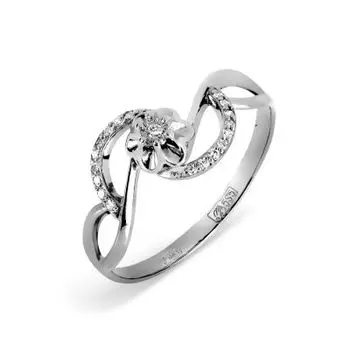 Кольцо с бриллиантами Линии Любви