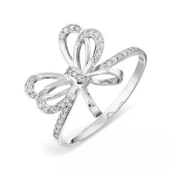 Кольцо с бриллиантами Линии Любви