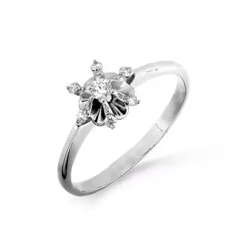 Кольцо с бриллиантами Линии Любви