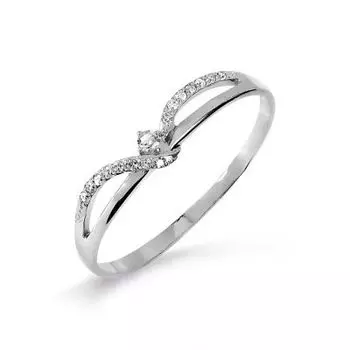 Кольцо с бриллиантами Линии Любви